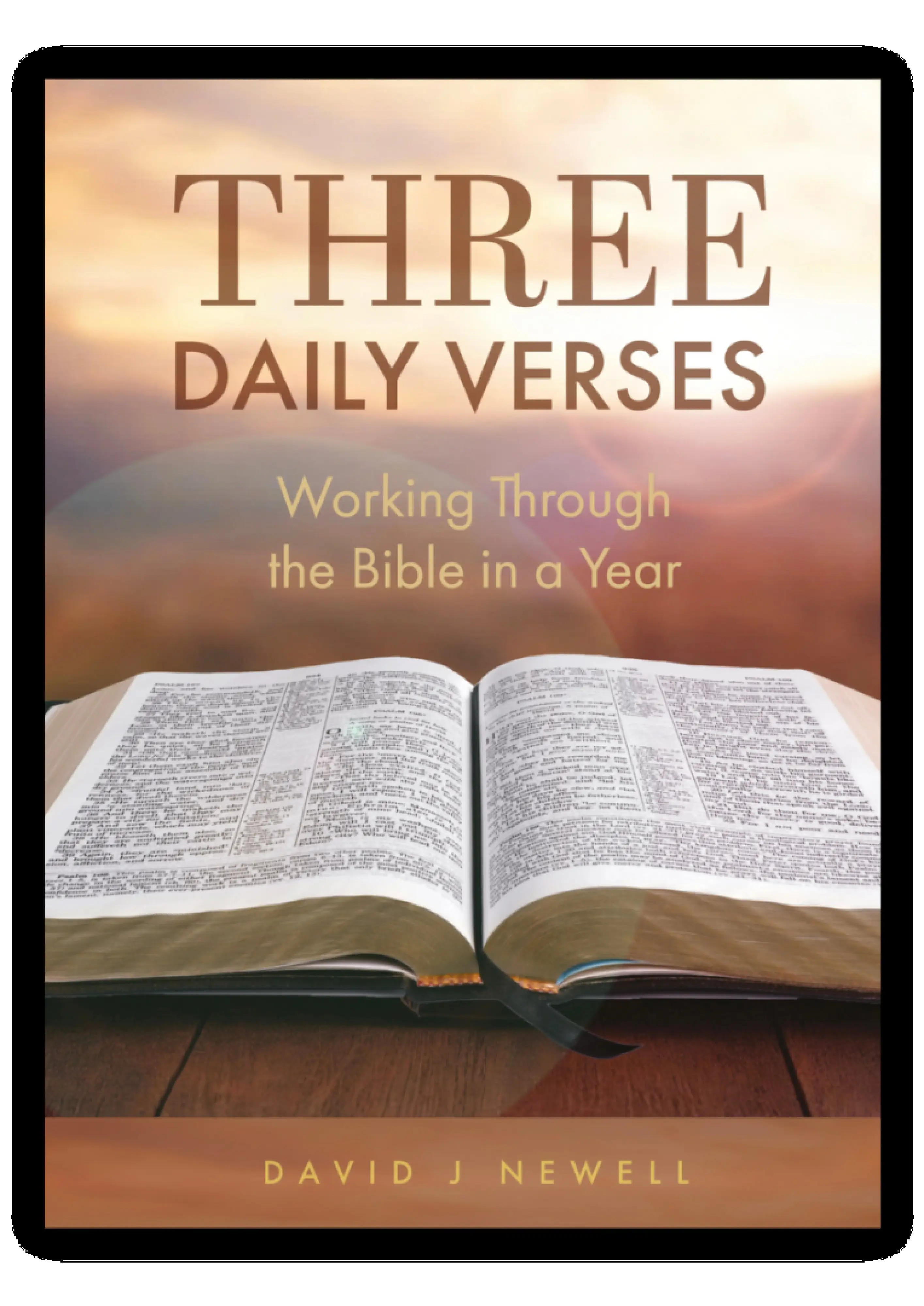 Three Daily Verses: Free Delivery at Eden.co.uk