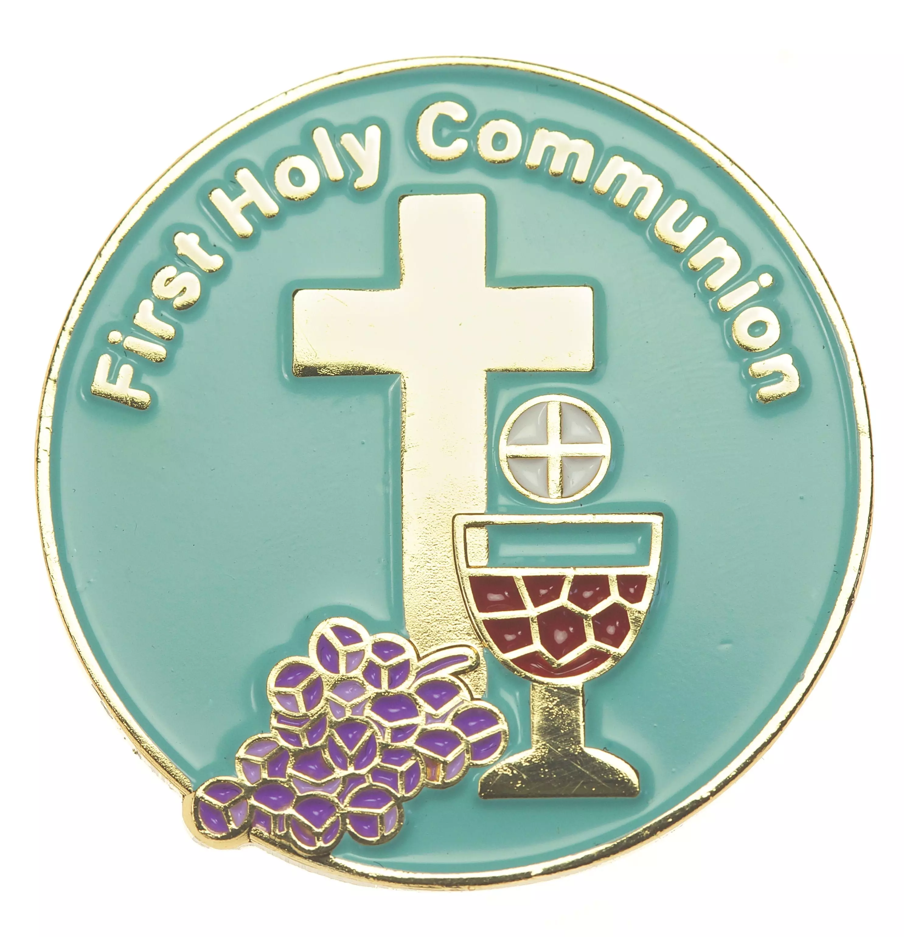 First Holy Communion Pin 1 1/4" (B-114)