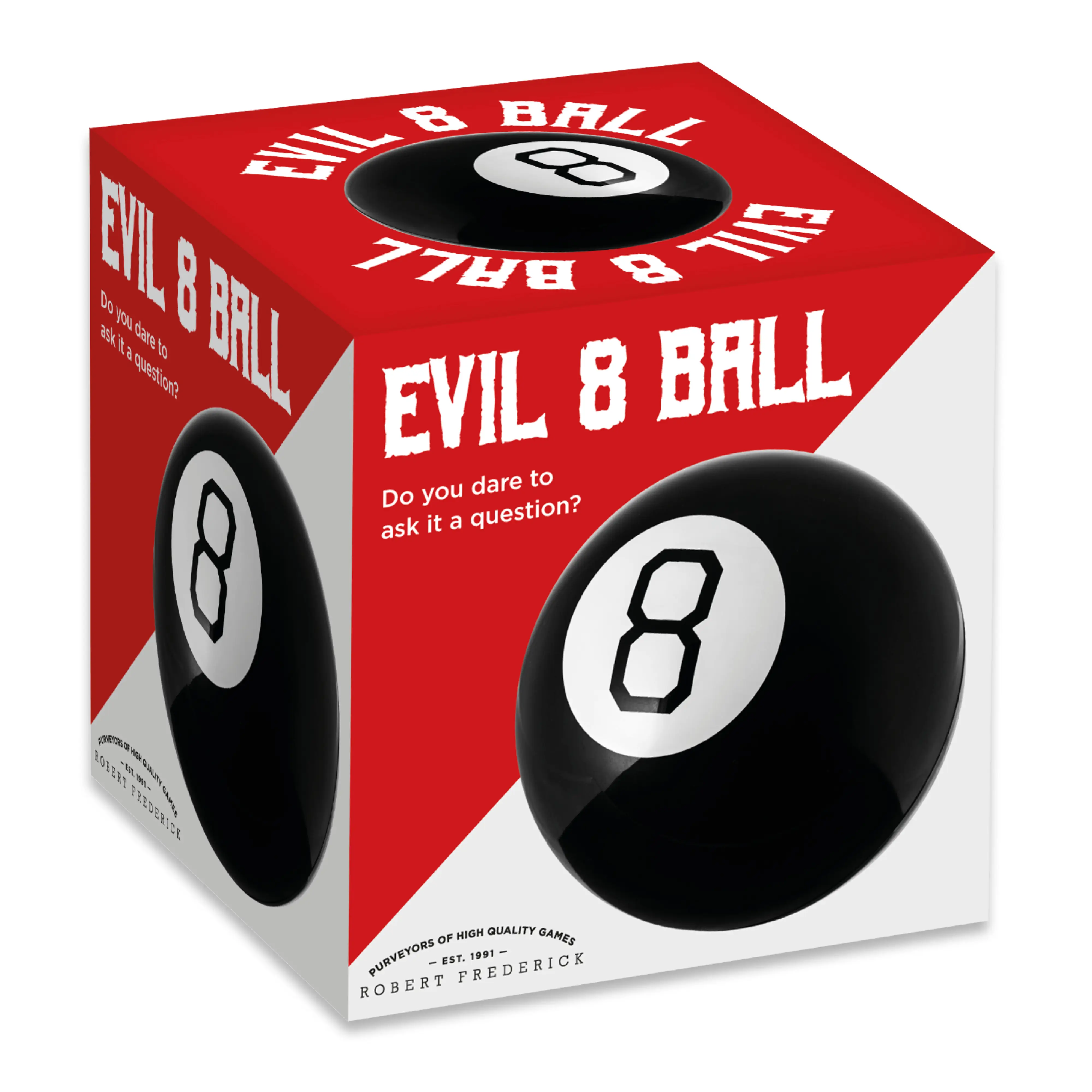 Evil 8 Ball 10/Inner - Rf Games Trivia