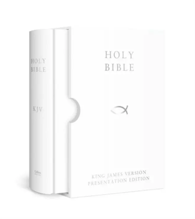 King James Version Compact Bible (White)