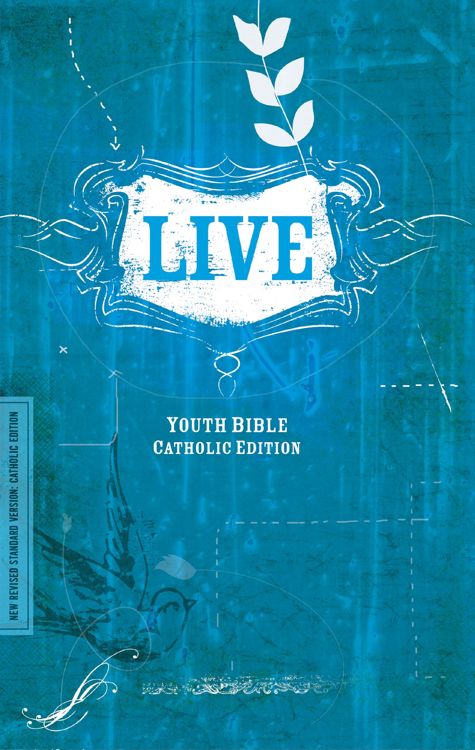 NRSV Live Youth Bible Catholic Edition Paperback Blue By Harper Bibles