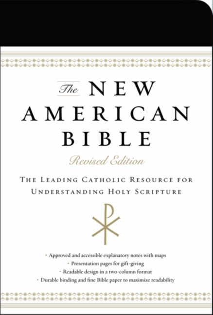 NAB Revised Edition Catholic Bible Imitation Leather Black (Paperback)