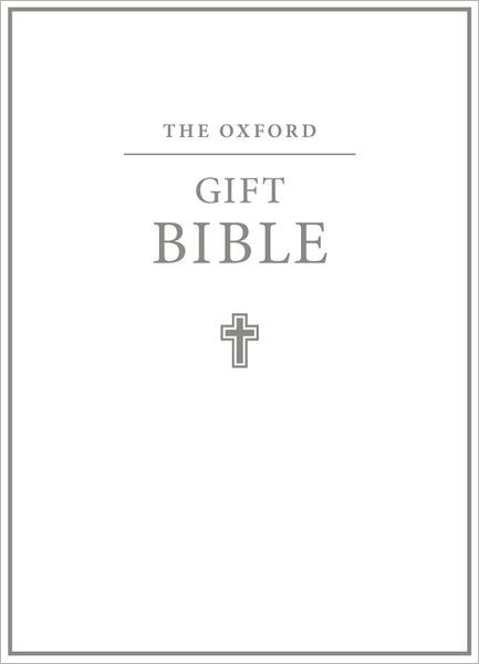 KJV Oxford Gift Bible White imitation leather (Imitation Leather)