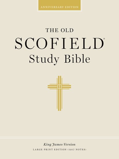 KJV Old Scofield Study Bible Large Print Edition Bonded Leather Black KJV Old Scofield Study Bible Large Print Edition Bonded Leather Black