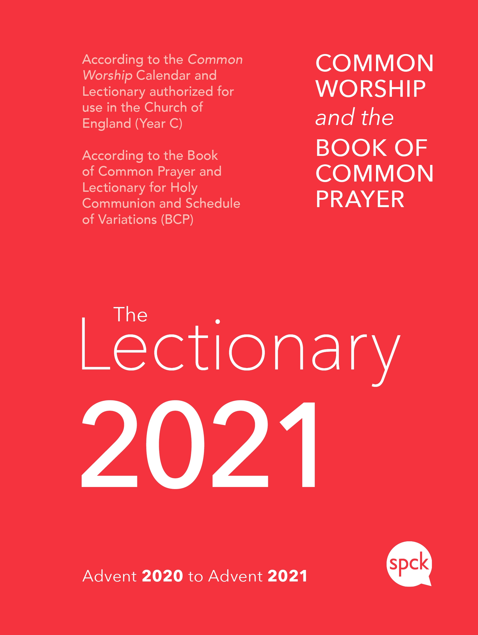 Common Worship Lectionary 2021 Spiral Bound Fast Delivery at Eden