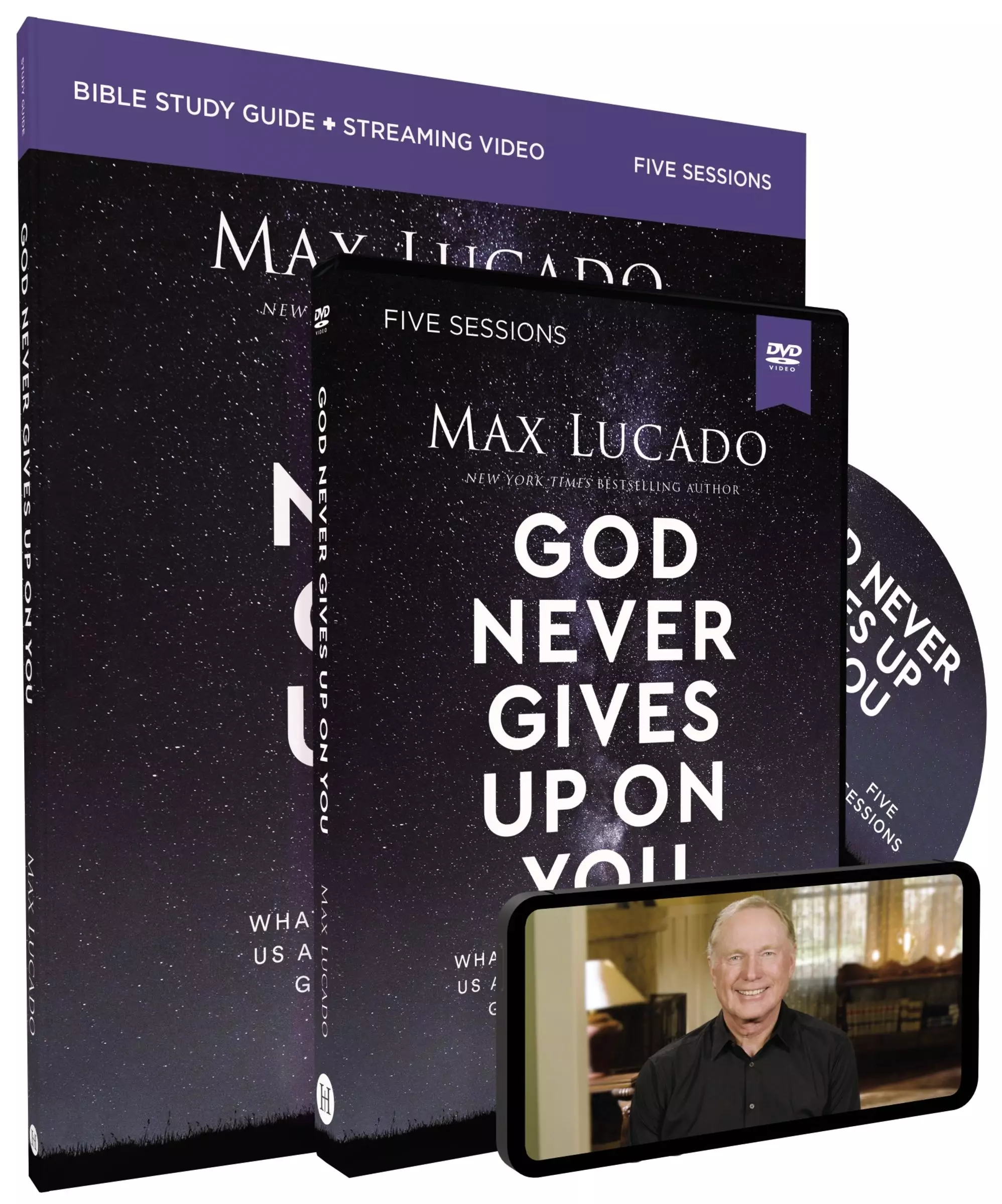 God Never Gives Up on You Study Guide with DVD