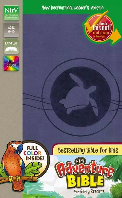 NIrV Adventure Bible for Early Readers, Purple, Imitation Leather