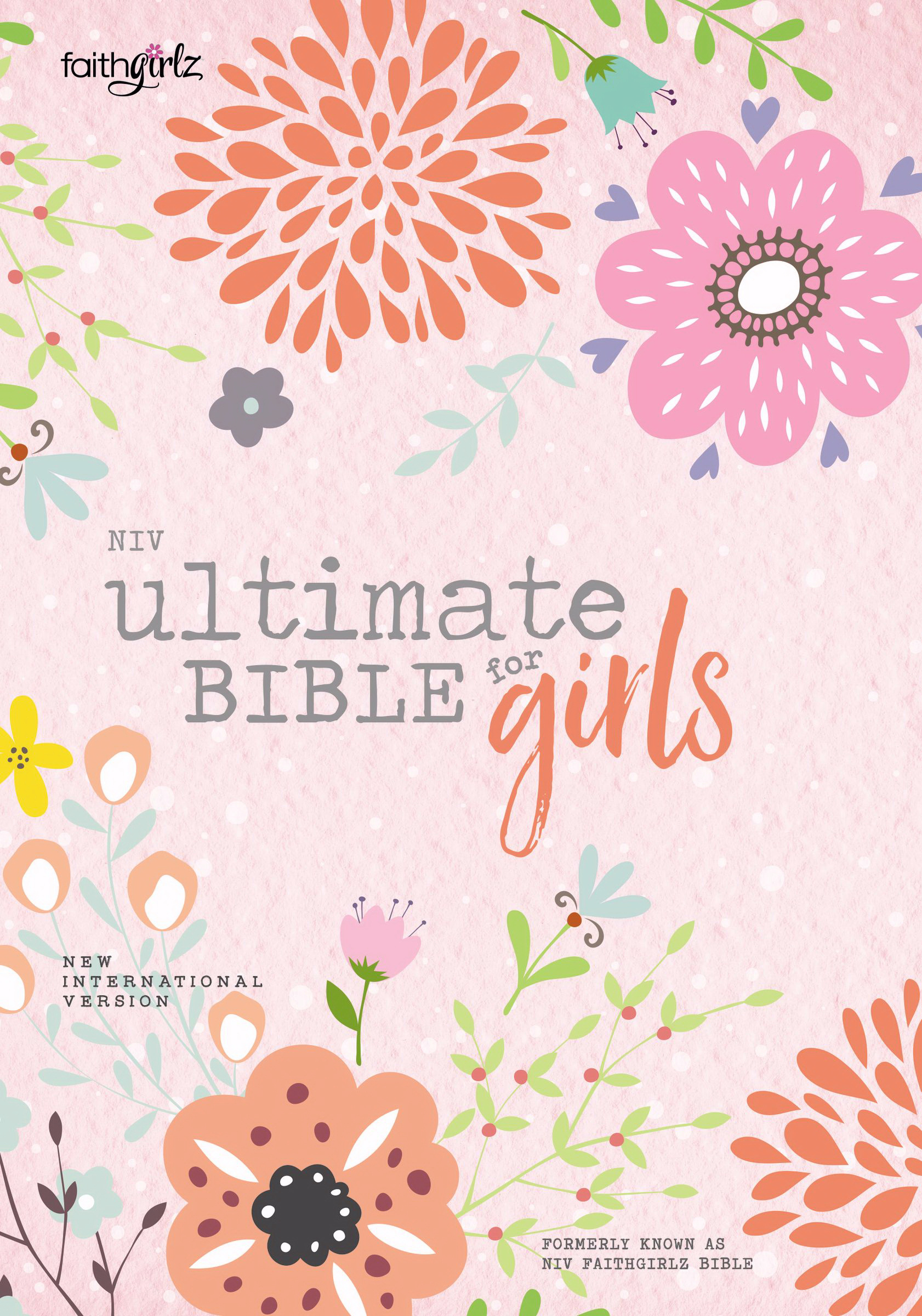 NIV Ultimate Bible for Girls, Pink, Hardcover, Introductions, TwoColor