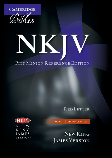 NKJV Pitt Minion Reference Bible Brown Goatskin Leather (Leather)