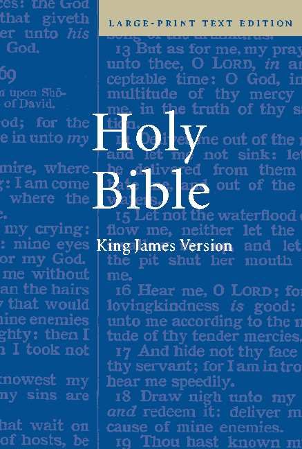 KJV Large Print Text Bible KJ650 T By Cambridge Bible (Hardback) KJV Large Print Text Bible KJ650 T By Cambridge Bible (Hardback)