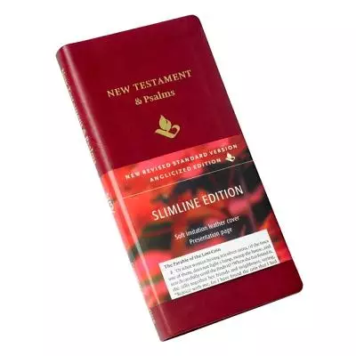 NRSV New Testament and Psalms  Burgundy Imitation Leather