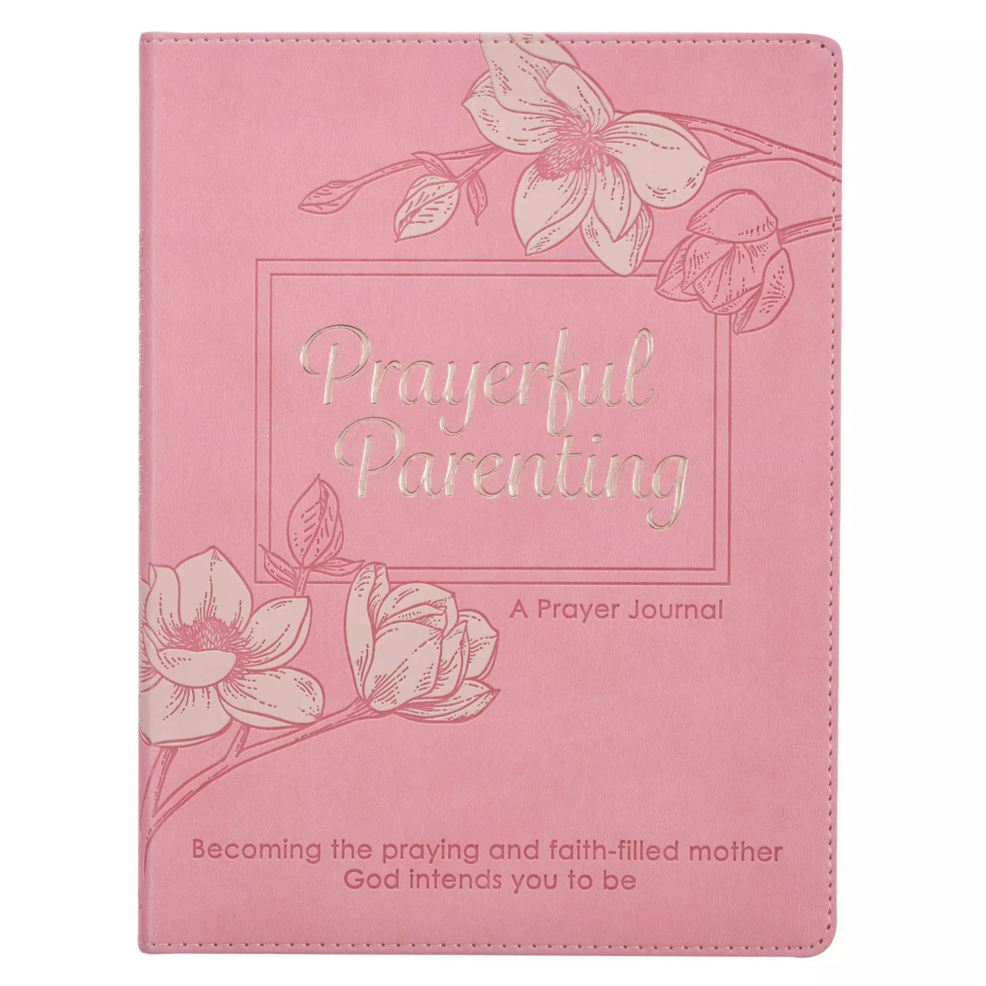 Prompted Journal Prayerful Parenting Faux Leather