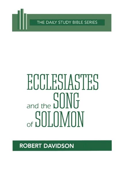 Ecclesiastes & Song of Solomon Daily Study Bible (Hardback)