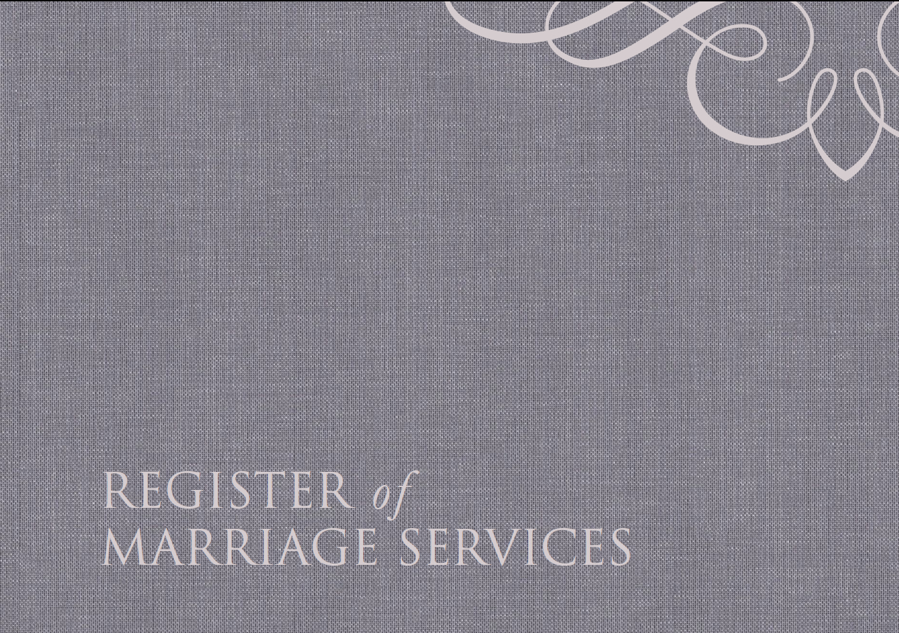 Register of Marriage Services Free Delivery at Eden.co.uk
