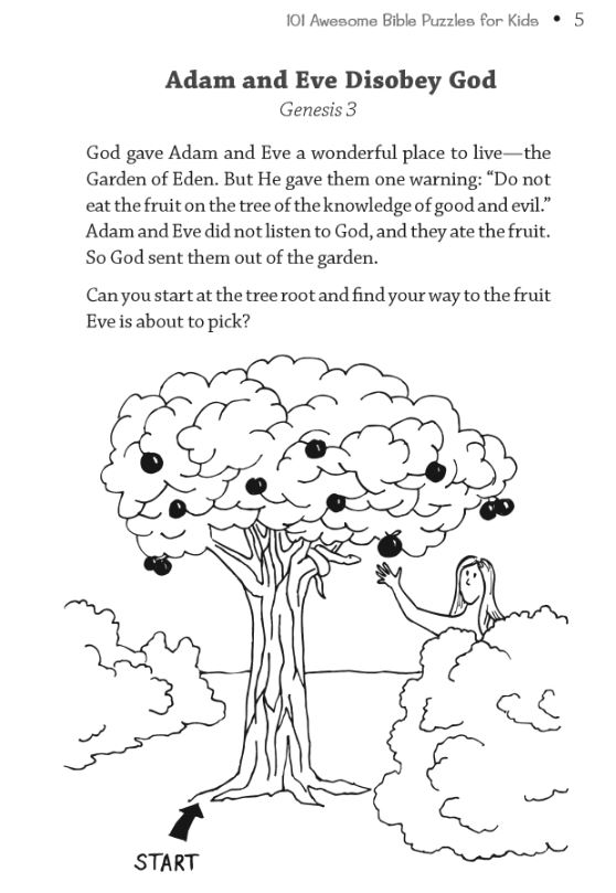 101 Awesome Bible Puzzles for Kids by Steve &amp; Becky Miller at Eden ...