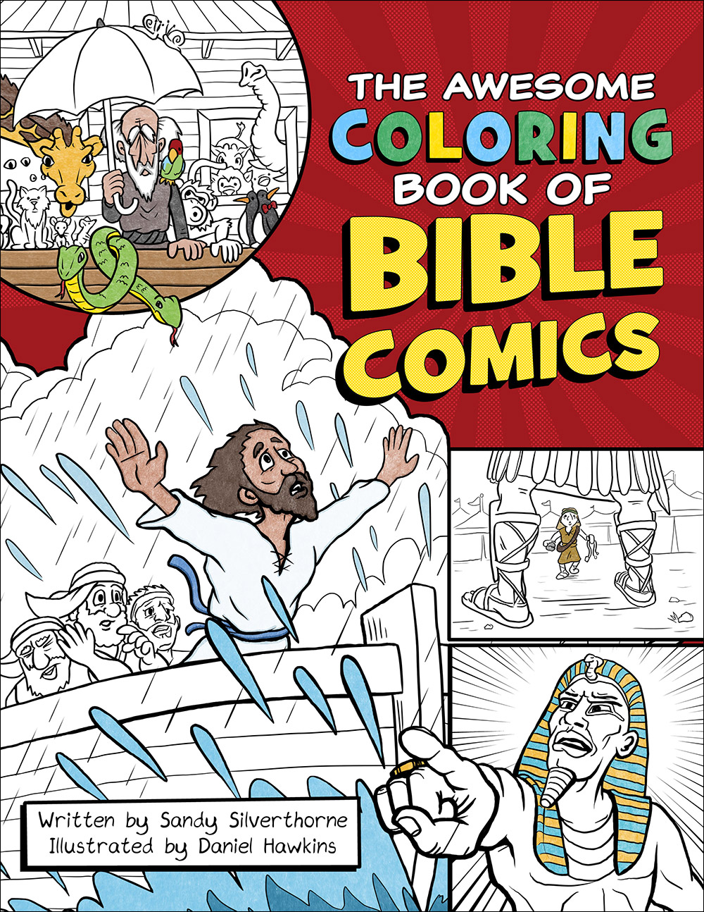 The Awesome Coloring Book Of Bible Comics Free Delivery Eden.co.uk