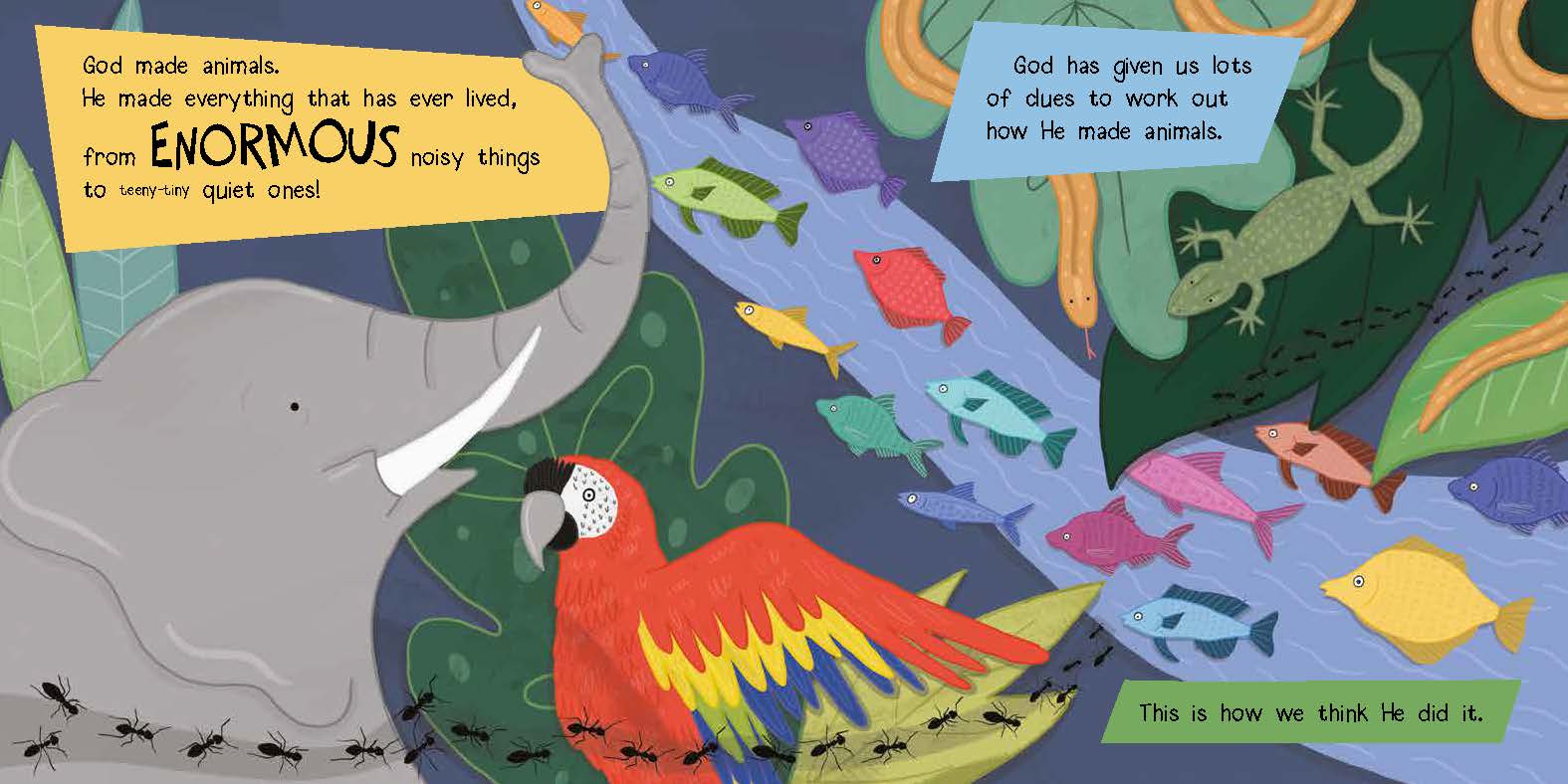 God Made Animals by Stephanie Bryant | Fast Delivery at Eden | 9780745977850
