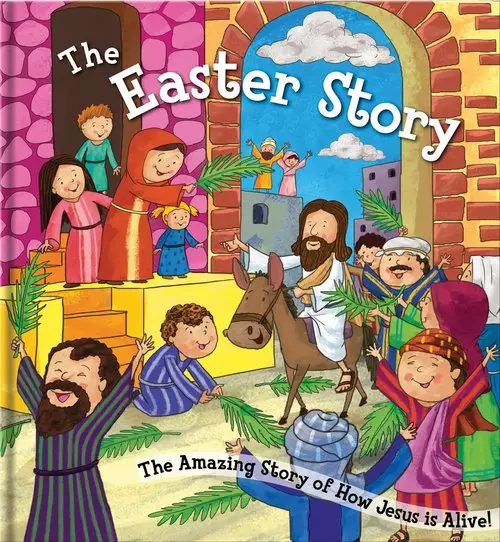 The Square Cased Bible Story Book - The Easter Story