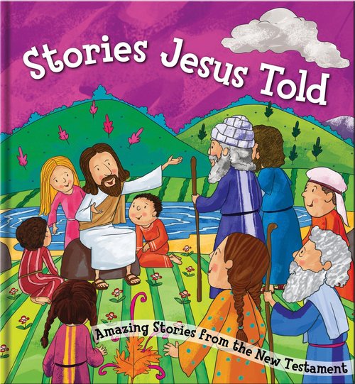 Square Cased Bible Story Book - Stories Jesus Told