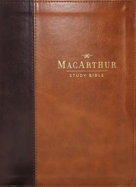 人文 NASB, MacArthur Study Bible, 2nd Edition NASB, MacArthur Study Bible, 2nd Edition, Leathersoft, Brown