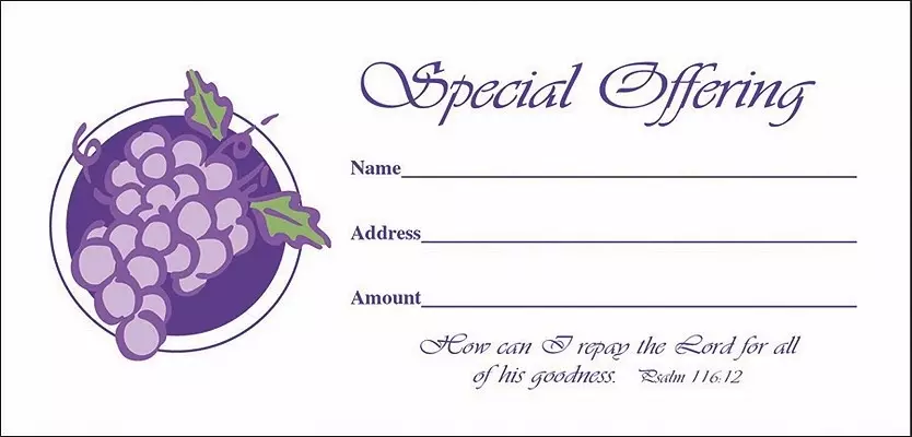 Special Offering Envelope 100pk