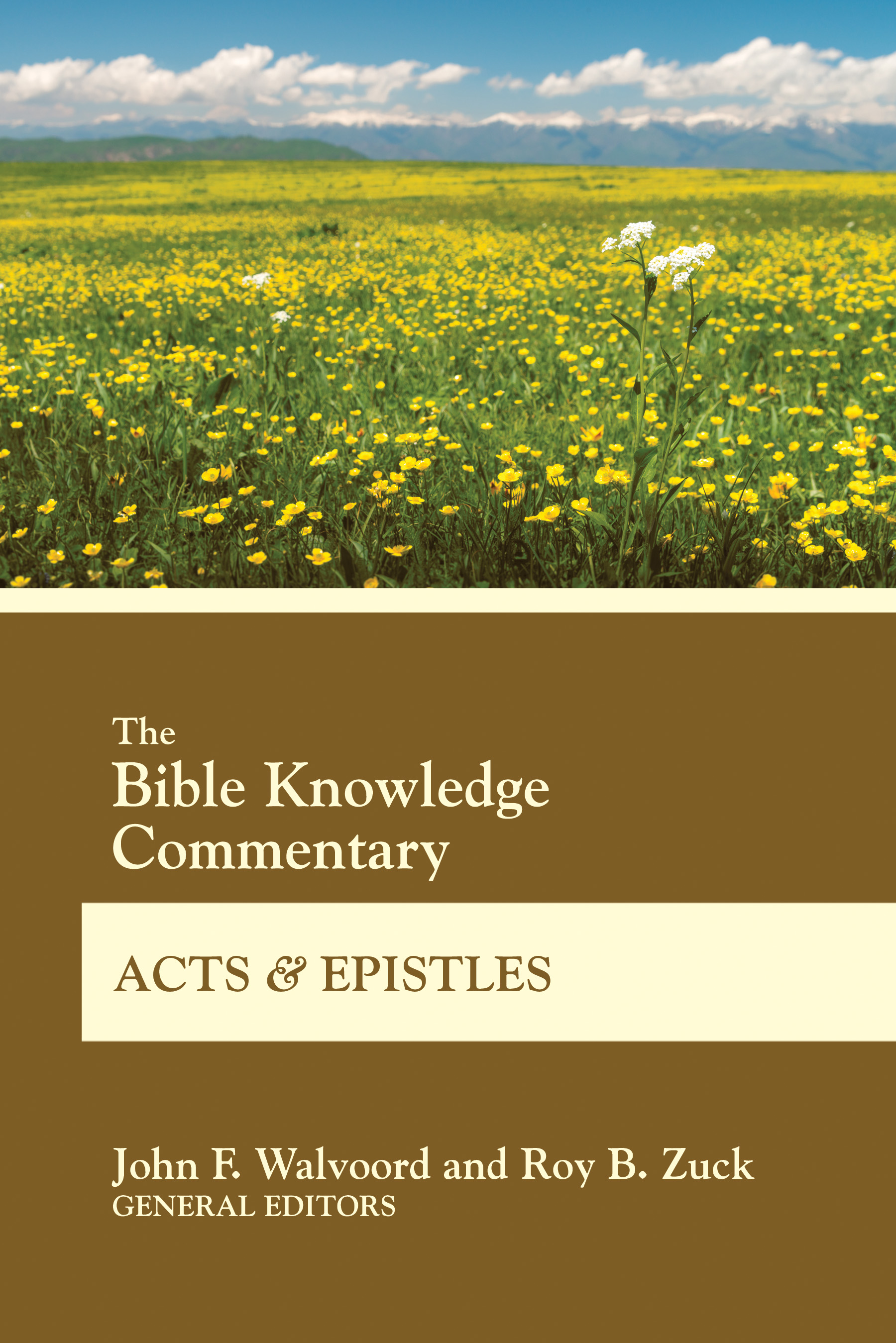 Bible Knowledge Commentary Acts and Epistles