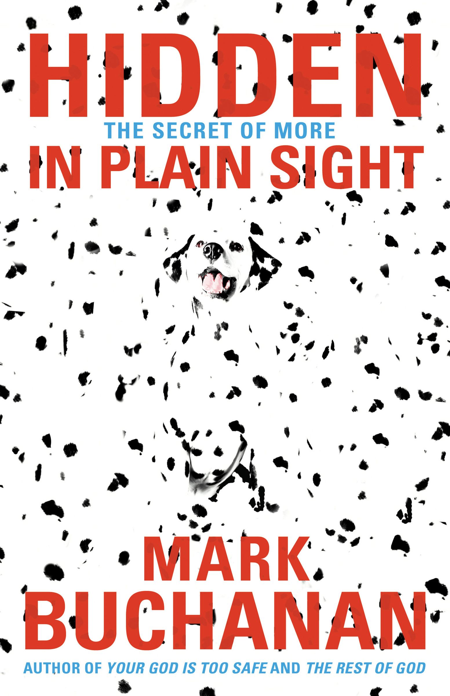 Hiding in plain sight. Hidden in Plain Sight.