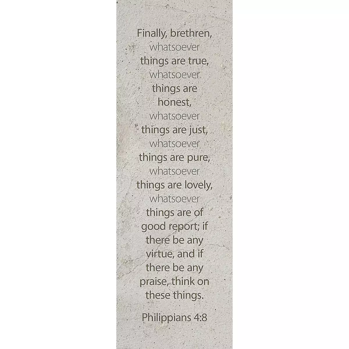 Bookmark-Finally Brethren  Whatsoever Things Are True (Philippians 4:8) (Pack Of 25)