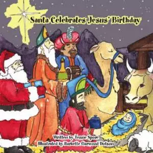 Santa Celebrates Jesus' Birthday