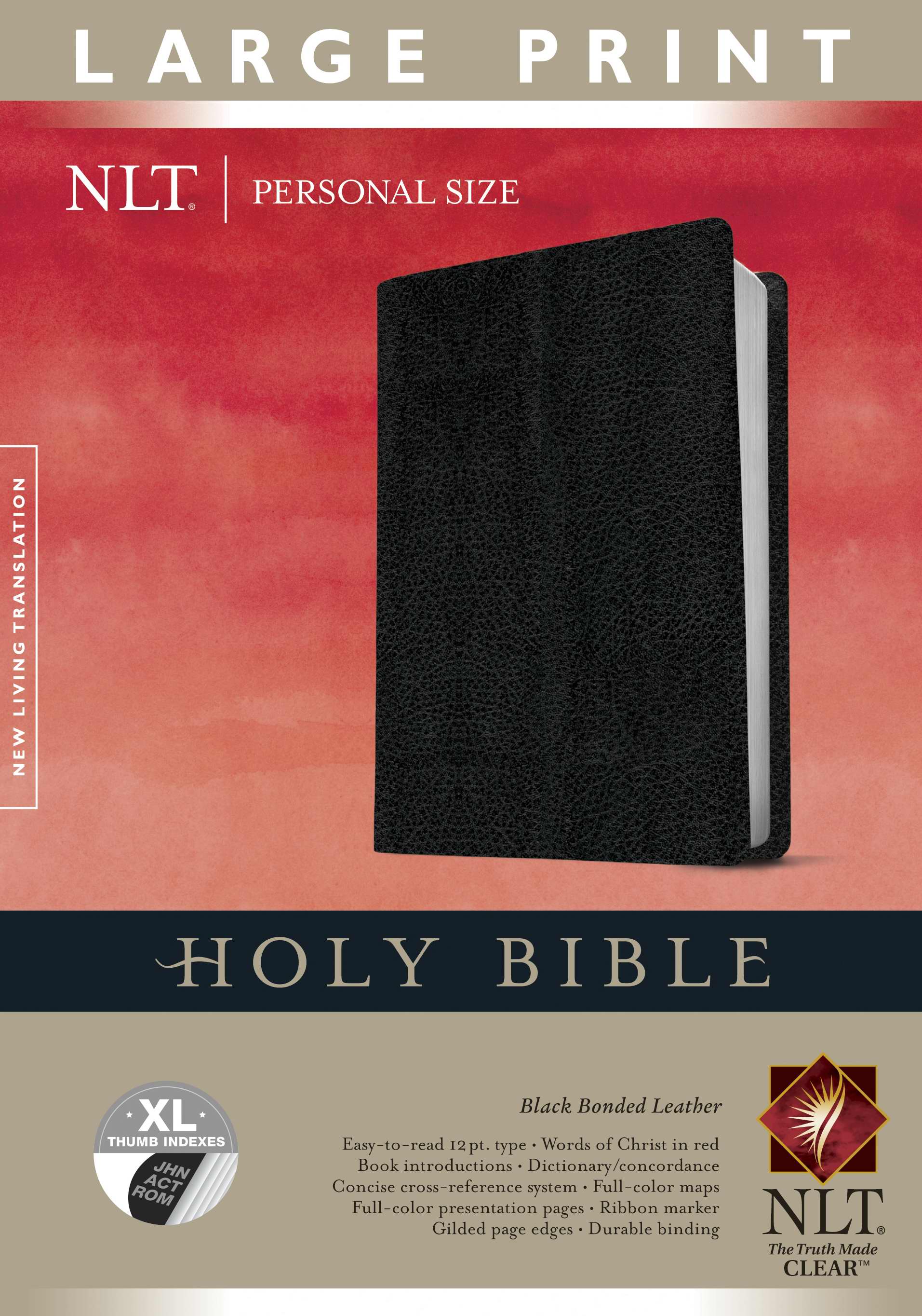 NLT Large Print Holy Bible Free Delivery at Eden.co.uk