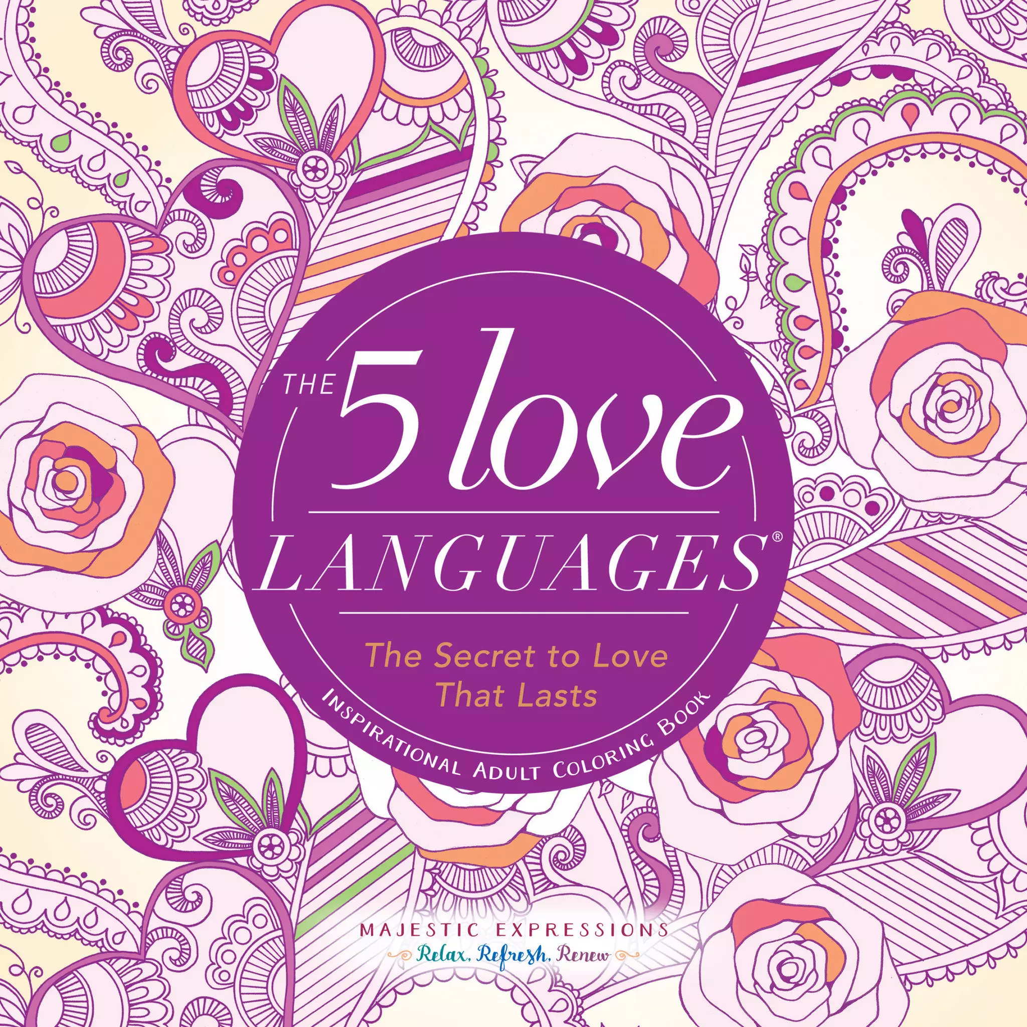 5 Love Languages Colouring Book