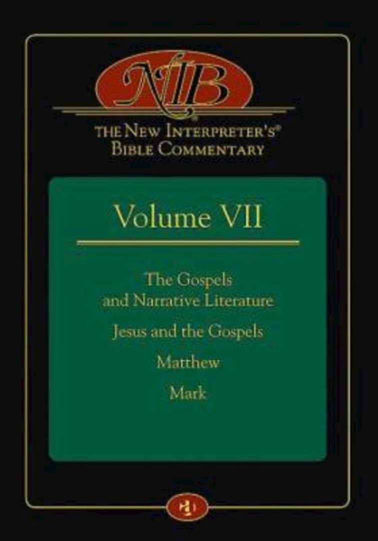 The New Interpreter s Bible Commentary Volume VII Free Delivery