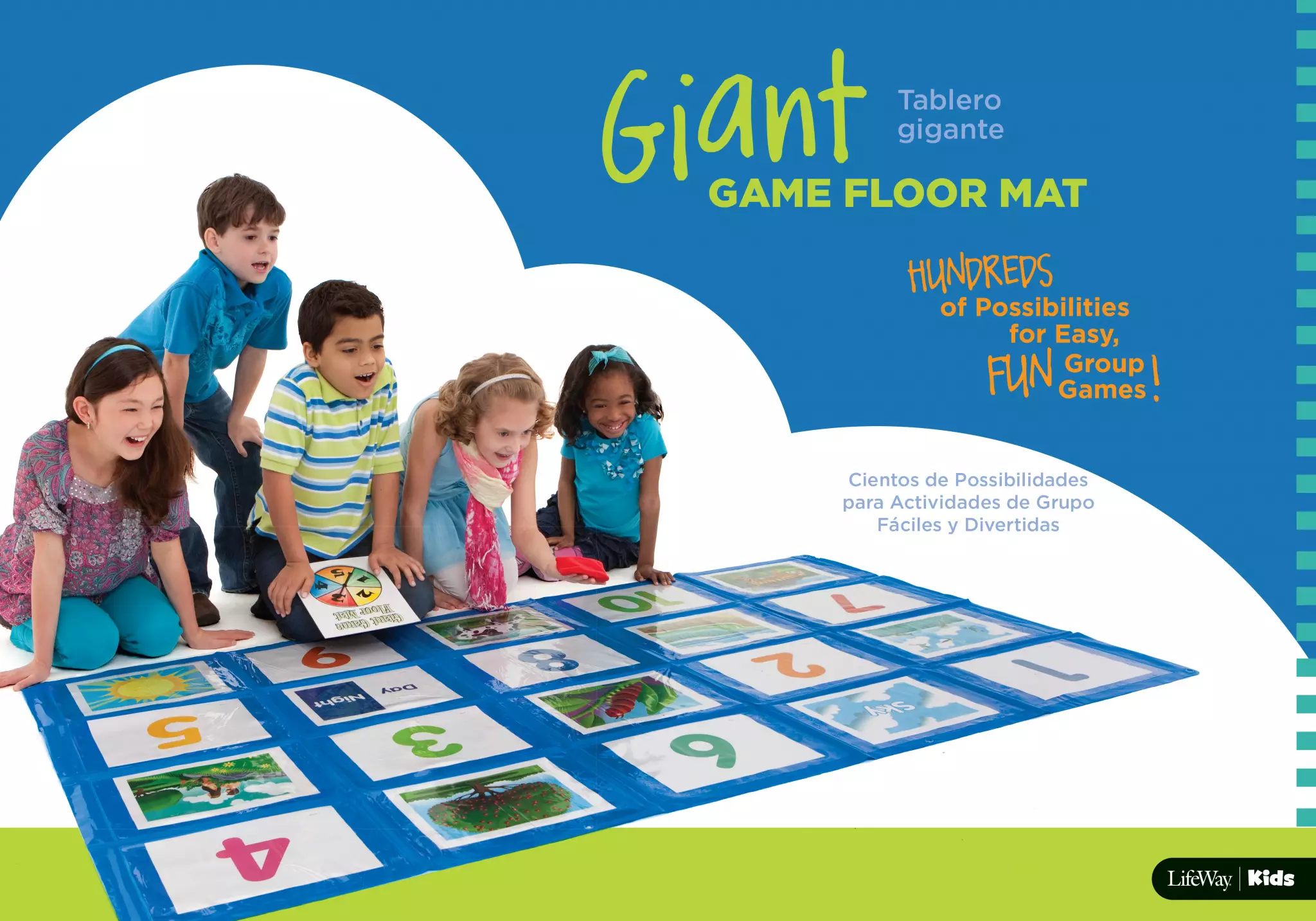 Levels of Biblical Learning: Giant Game Floor Mat