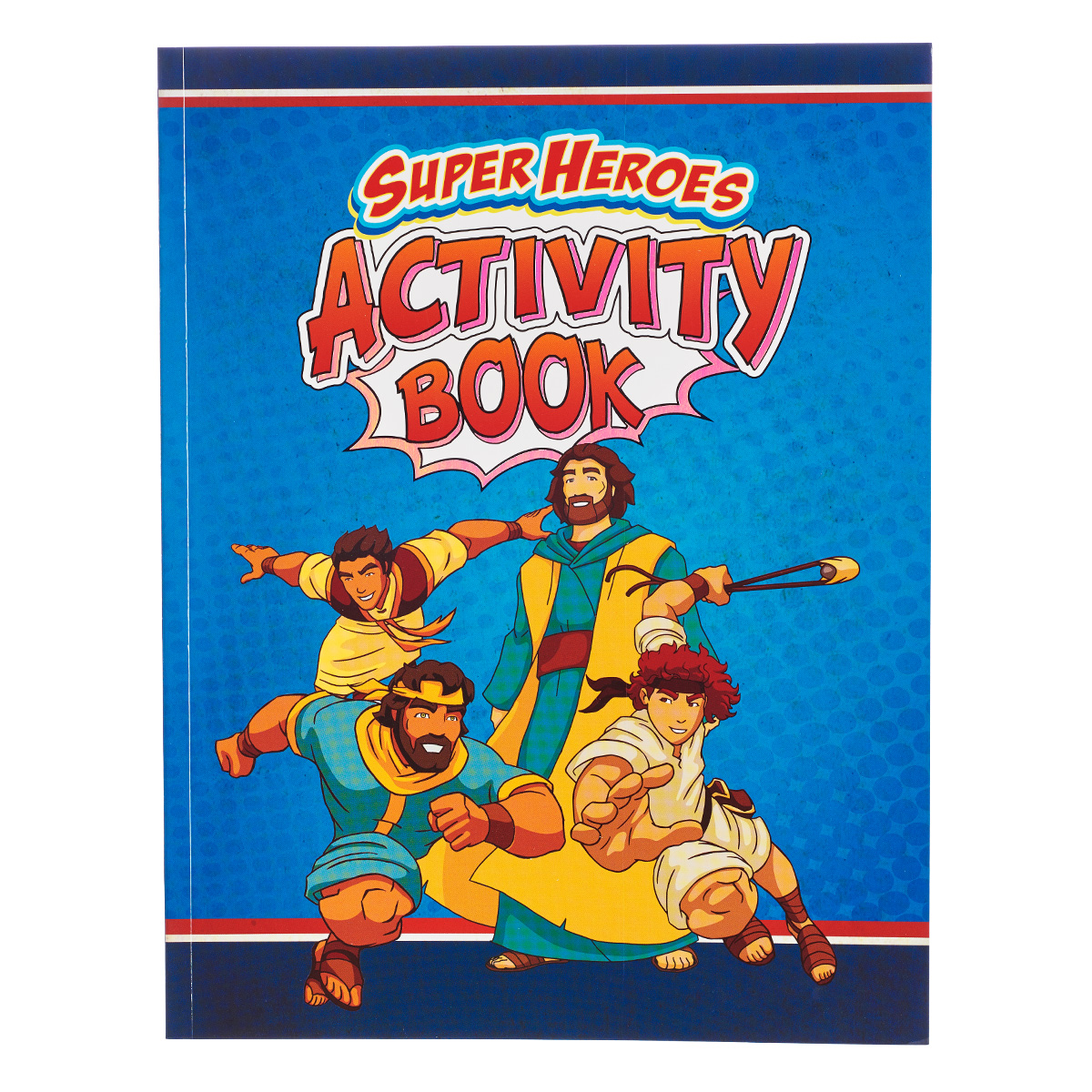 Kid Book Super Heroes Activity Book Softcover