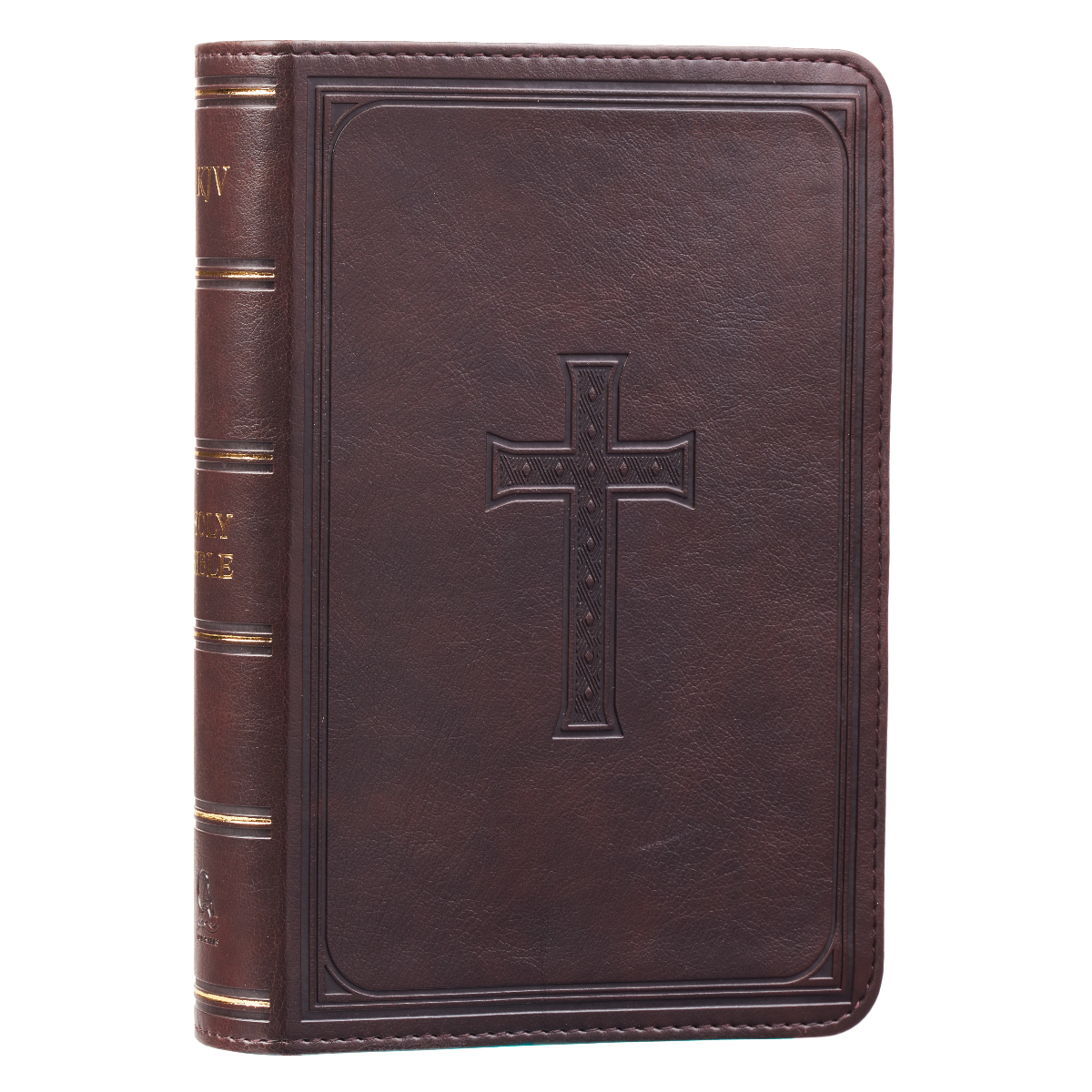 KJV Compact Bible, Brown, Imitation Leather 9781432119560 Eden