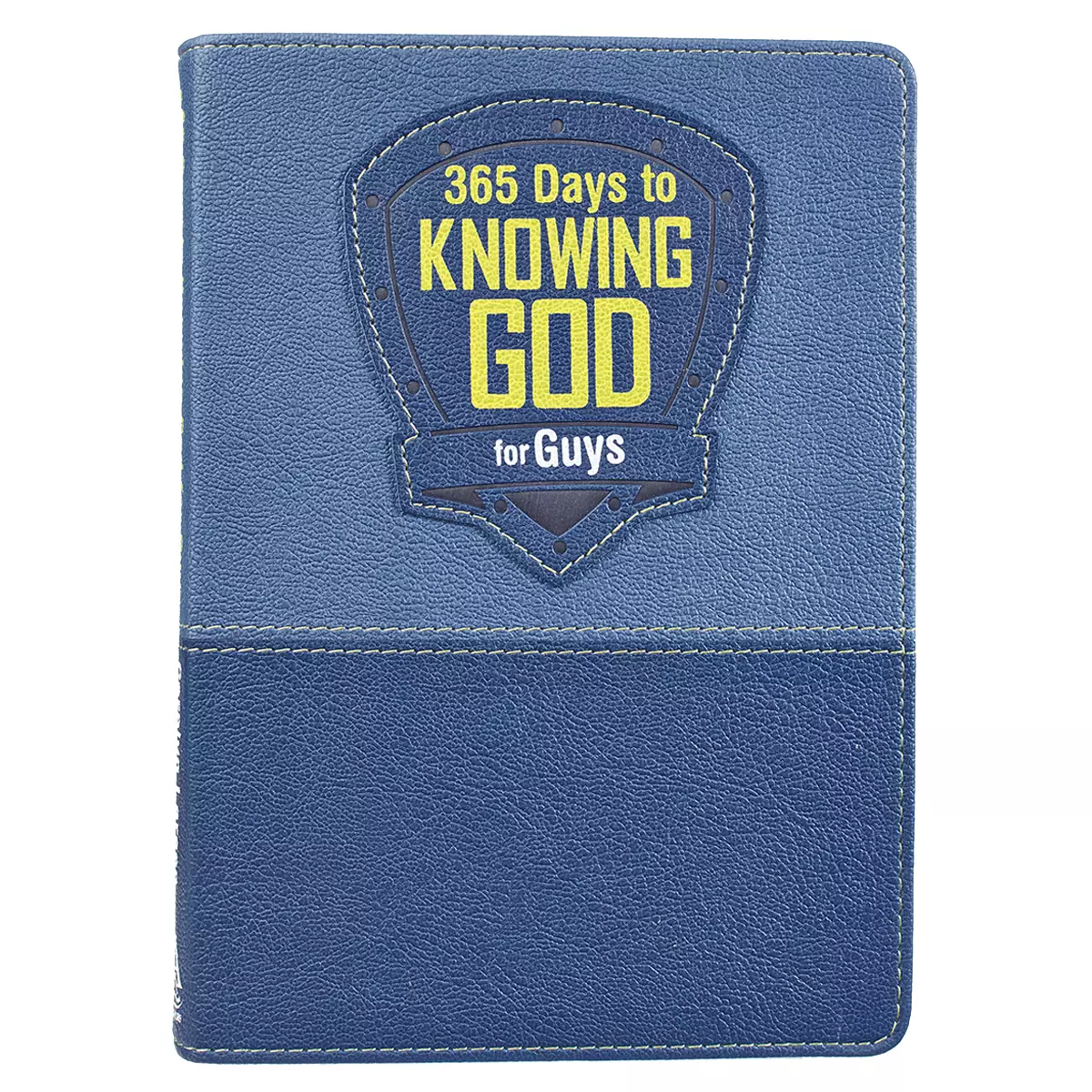 Kid Book 365 Days to Knowing God for Guys Faux Leather