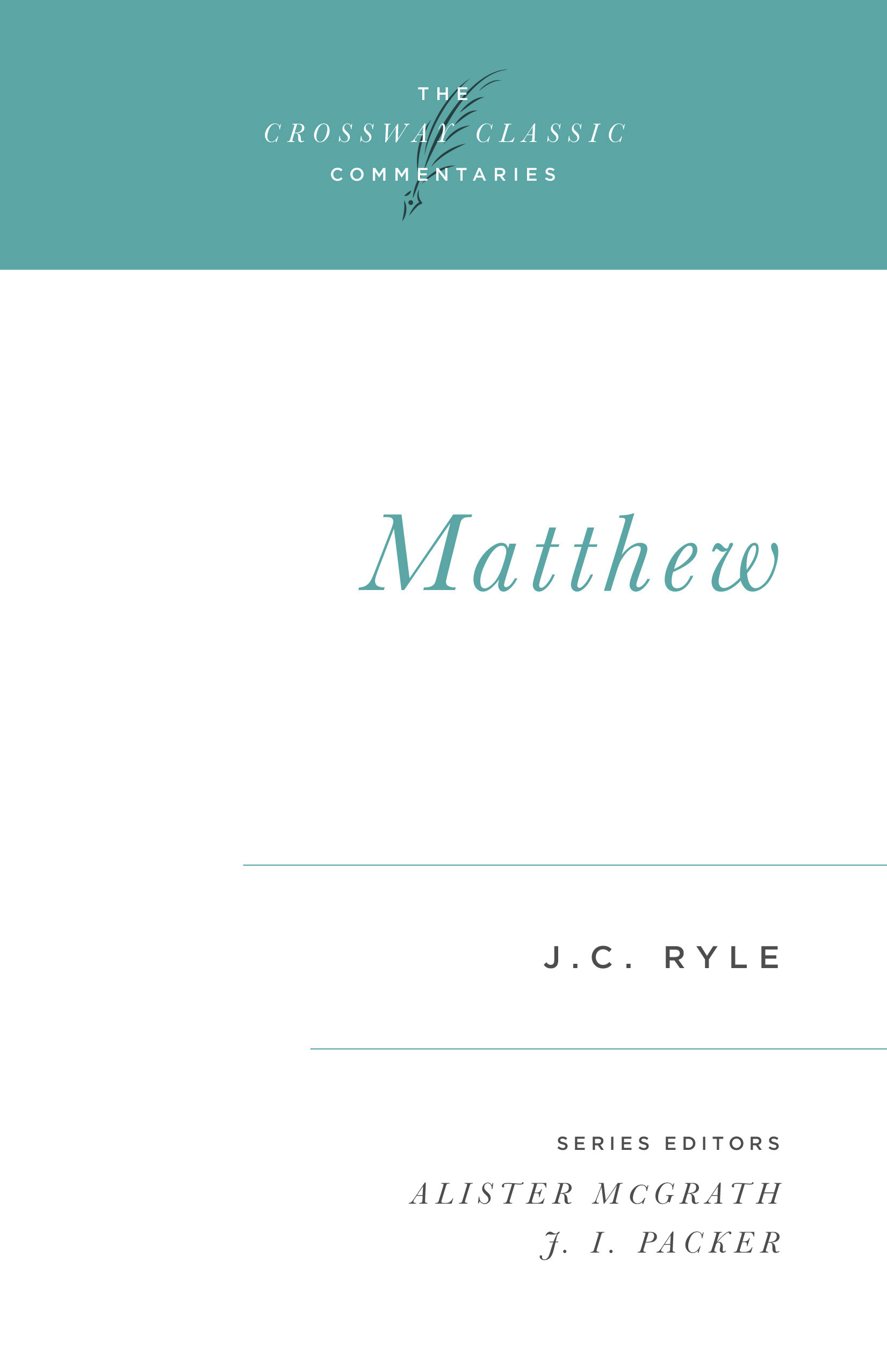 Matthew (Expository Thoughts on the Gospels)