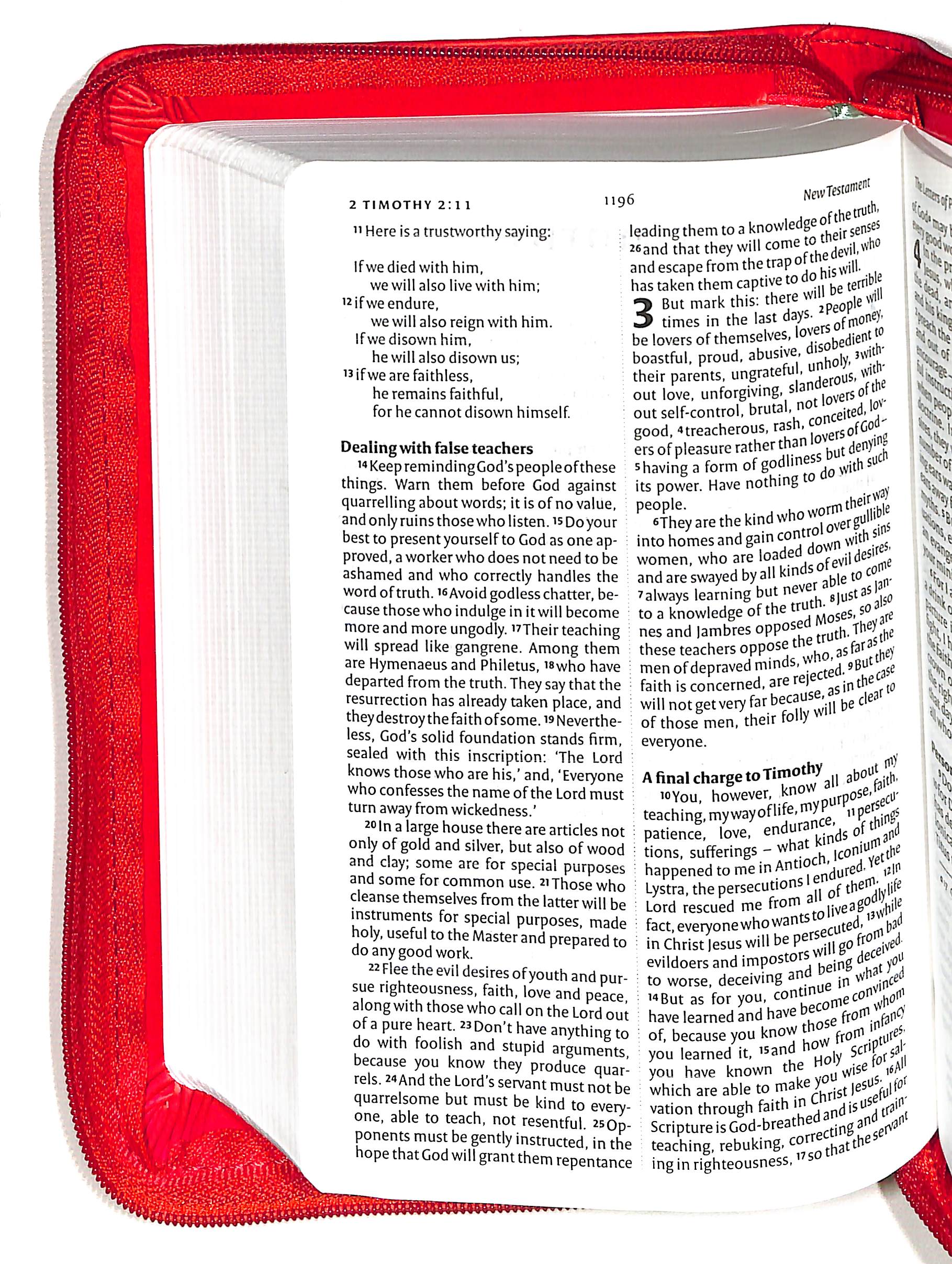 NIV Pocket Bible Red Free Delivery Eden.co.uk