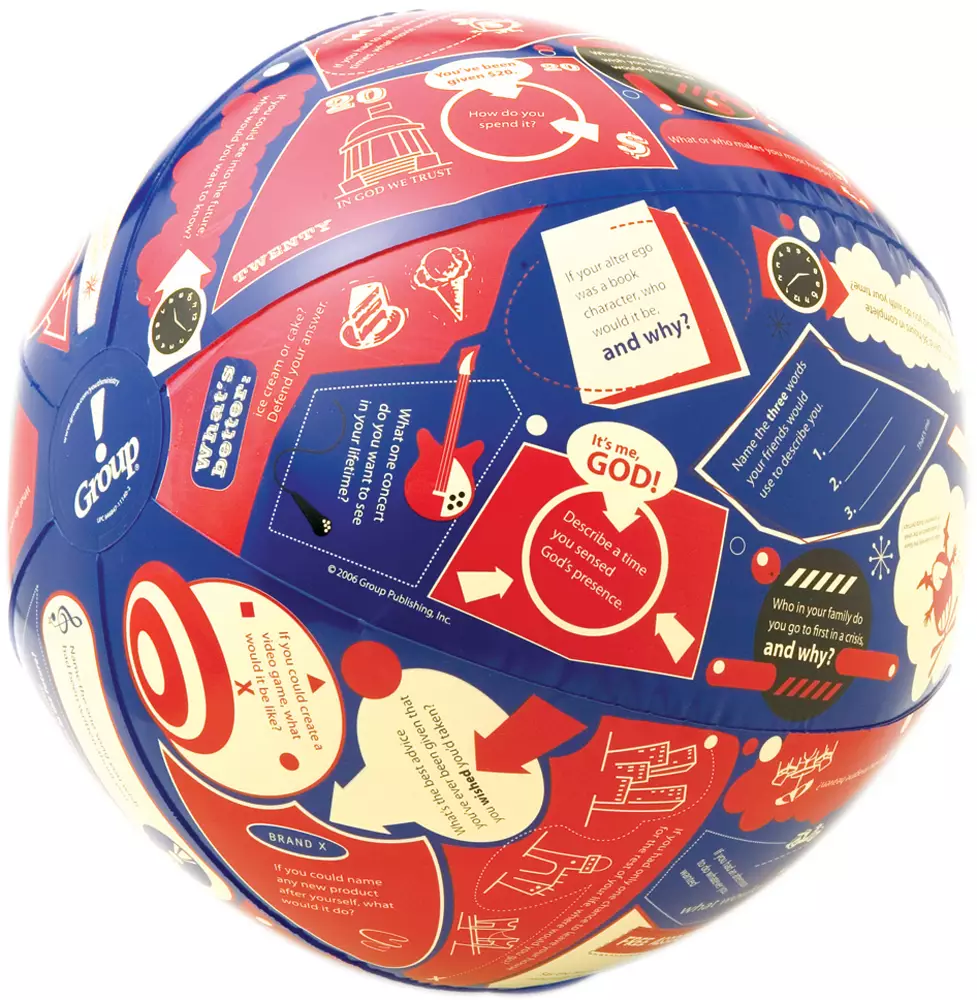 Throw And Tell Ice-breakers Ball