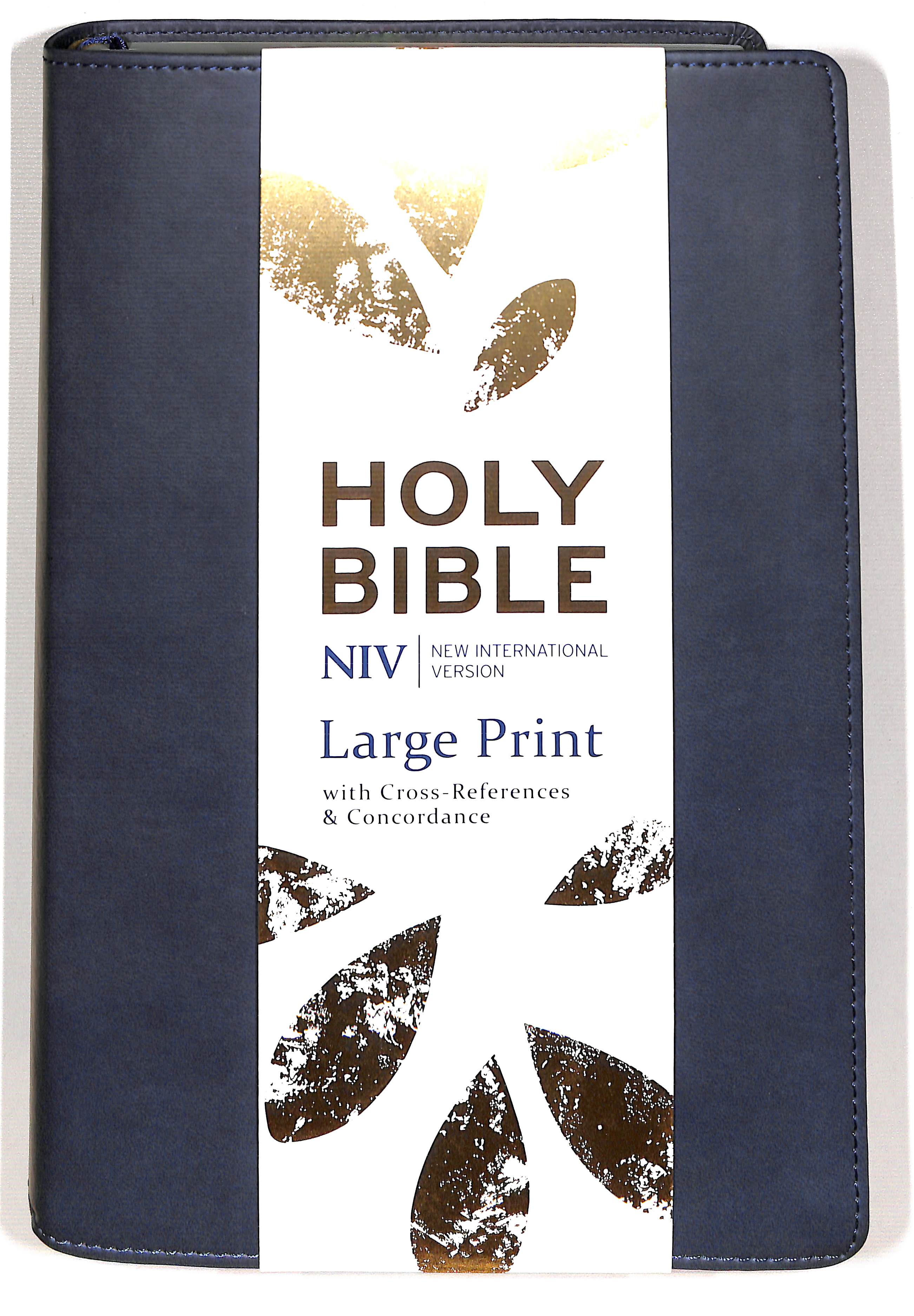 NIV Single Column Deluxe Reference Bible By New International Version