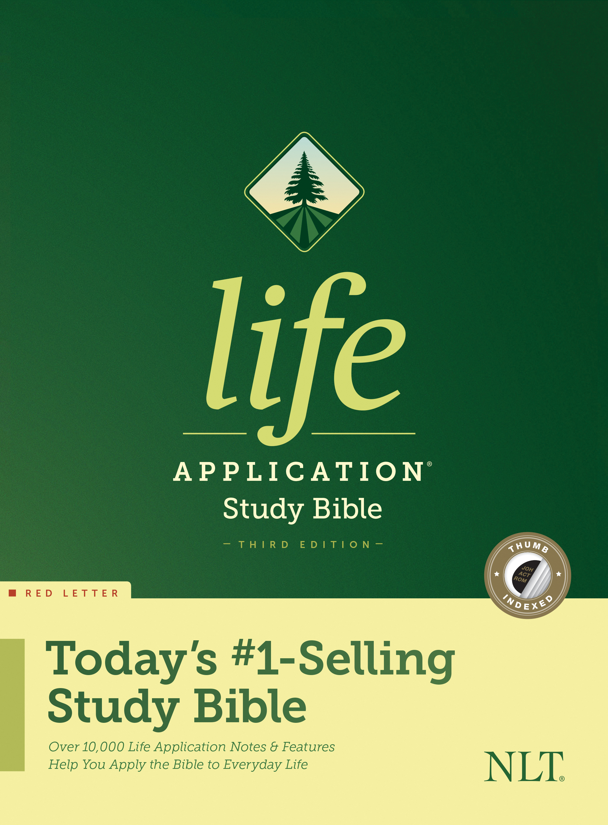 NLT Life Application Study Bible, Third Edition (Red Letter, Hardcover, Indexed) NLT Life Application Study Bible, Third Edition (Red Letter, Hardcover, Indexed)