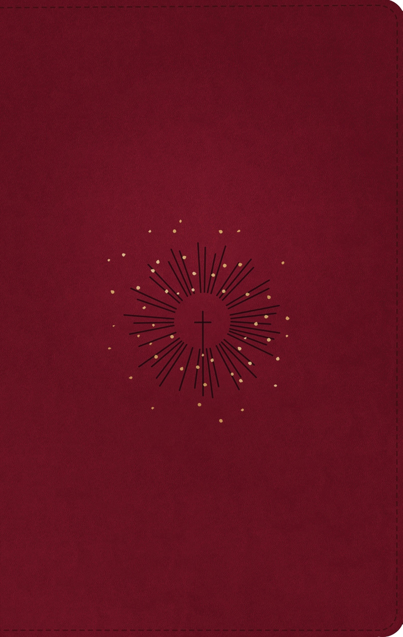 NLT Thinline Reference Bible, Filament Enabled (LeatherLike, Aurora Cranberry, Red Letter)