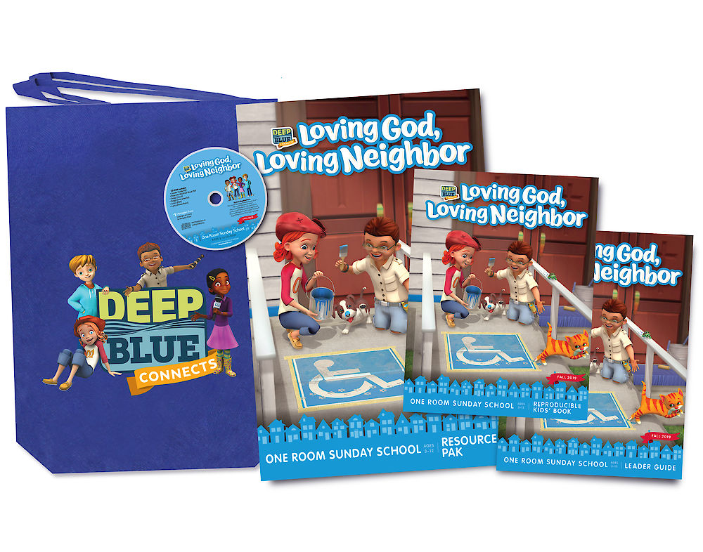 Deep Blue One Room Sunday School Kit Fall 2019 Free Delivery at Eden.co.uk