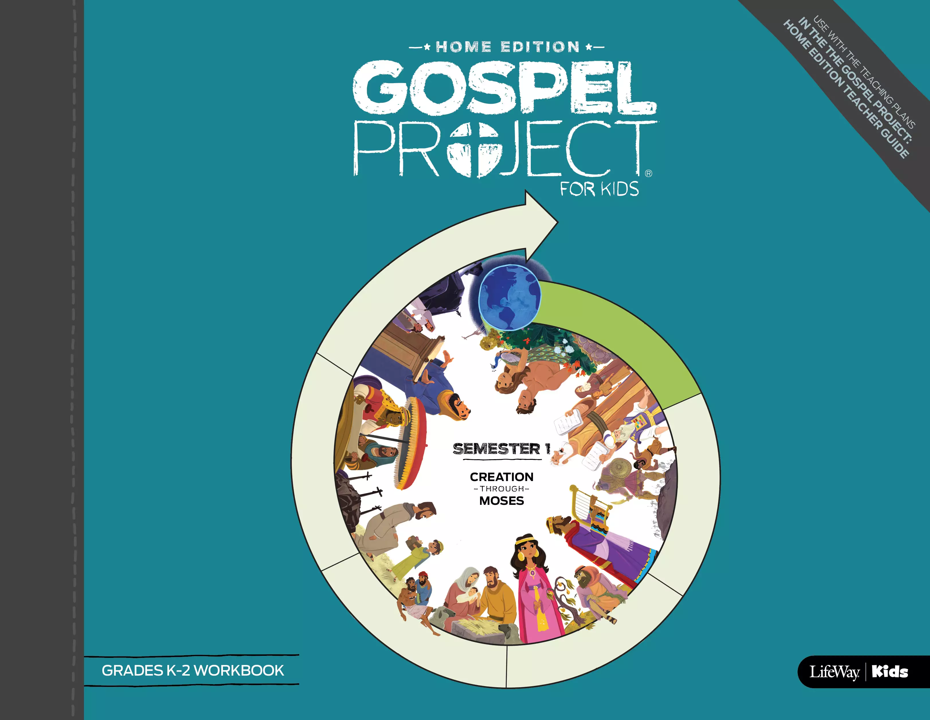 Gospel Project for Kids: Home Edition - Grades K-2 Workbook Semester 1
