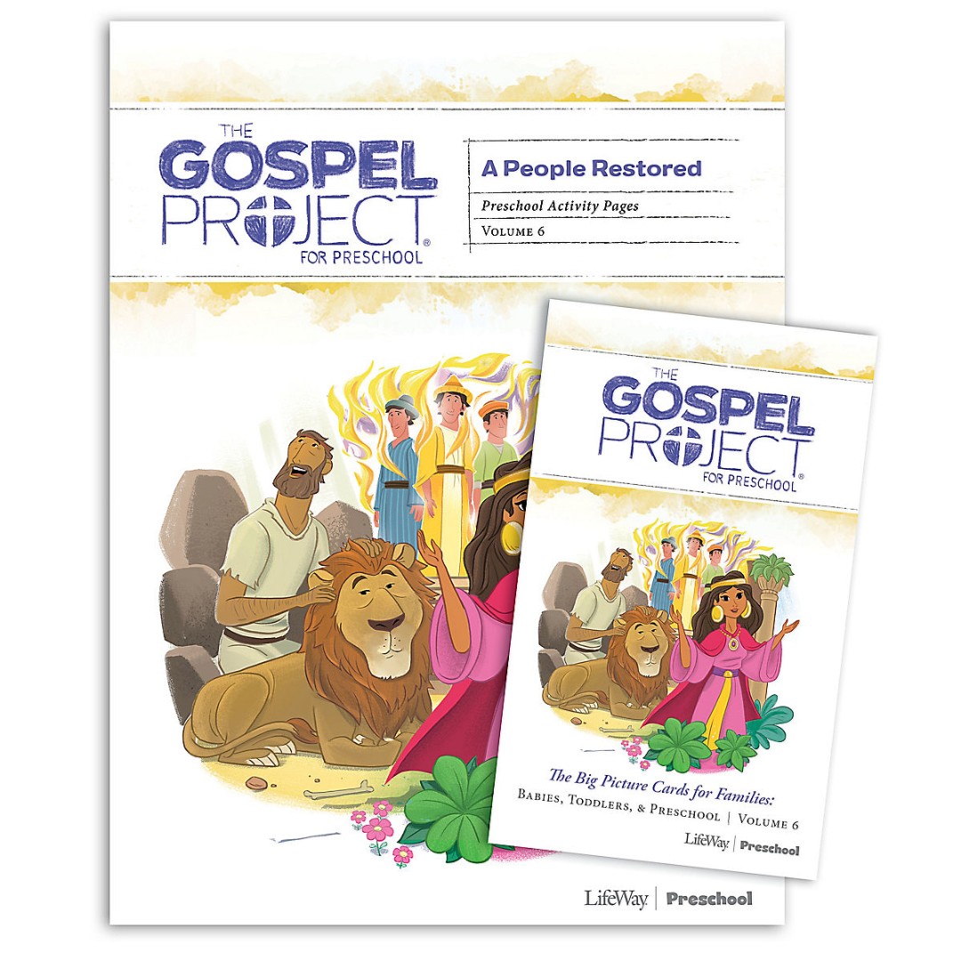 Gospel Project Preschool Activity Pack, Winter 2020 Free Delivery