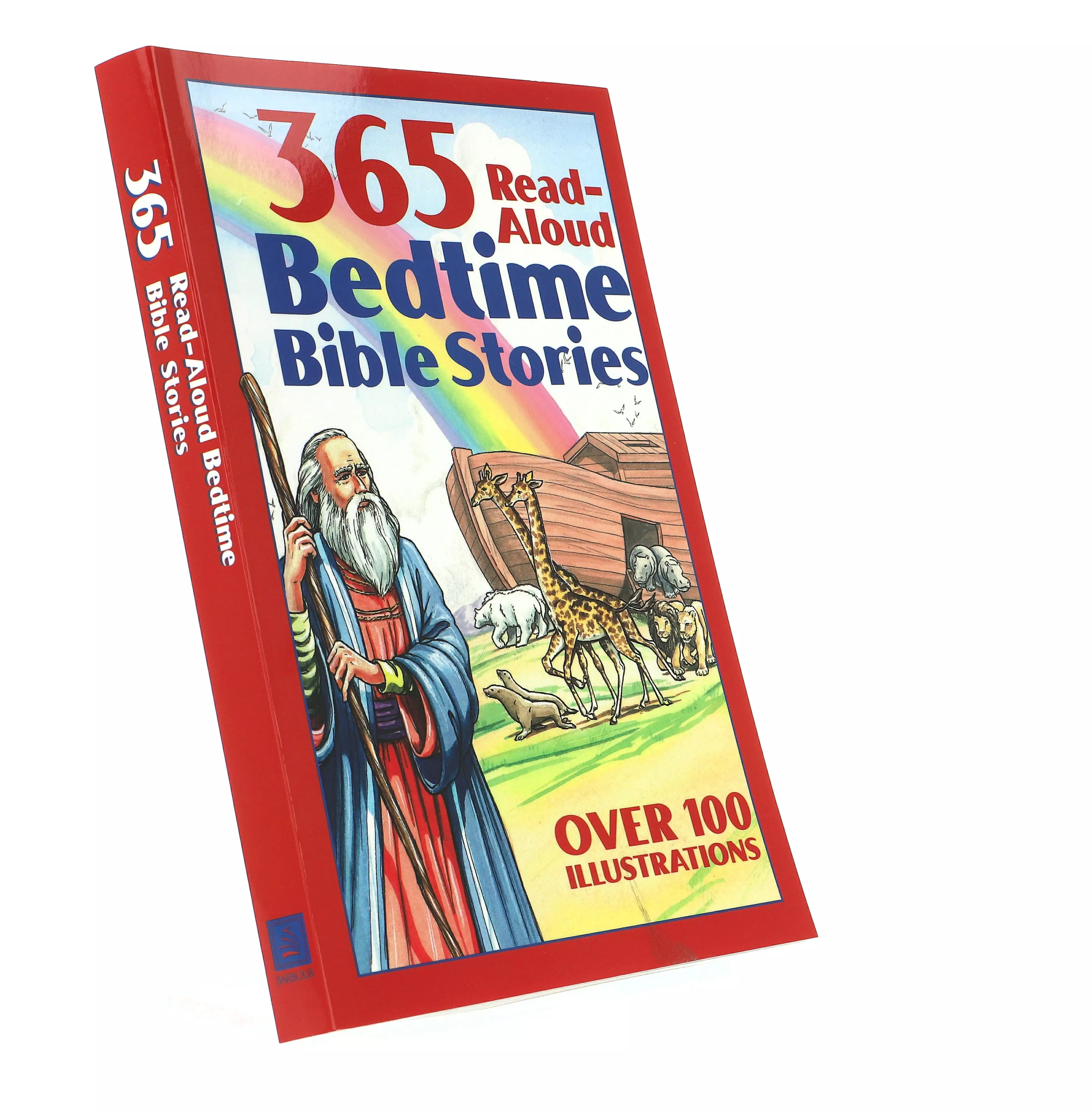 365 Read-Aloud Bedtime Bible Stories Book - Paperback, 368 Pages, Very Good Condition
