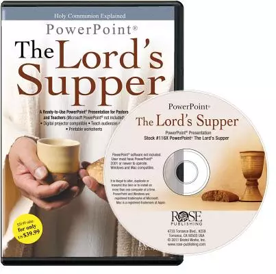 Software-Lord's Supper PowerPoint