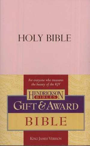 KJV Gift & Award Bible Pink Imitation Leather Color Maps Presenta KJV Gift & Award Bible Pink Imitation Leather Color Maps Presenta