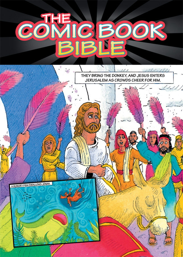 The Comic Book Bible Illustrated, Paperback, for Children 812, New