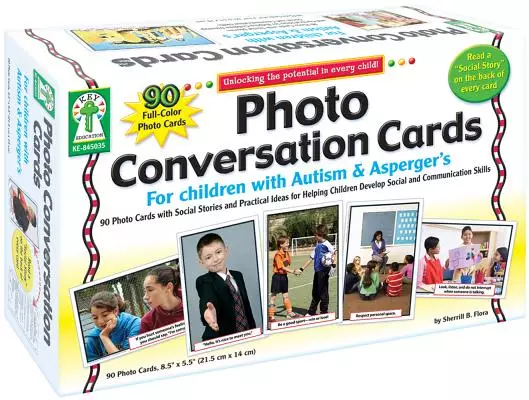 Photo Conversation Cards For Children With Autism & Asperger's